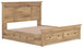 Makidern - Panel Storage Bed