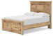 Makidern - Panel Storage Bed