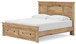 Makidern - Panel Storage Bed