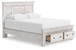 Makidern - Panel Storage Bed