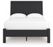 Danziar - Panel Bed With Low Footboard