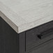 Axel - Server - Light Gray / Espresso