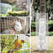 Galvanized Hardware Cloth, Metal Wire Fencing Roll For Garden And Animal Protection - Silver
