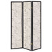 3 Panel Folding Screen - Beige