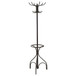 12 Hook Coat Rack With Umbrella Holder - Black