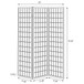 Porch & Den - 3 Panel Room Divider