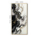 Large Framed And Abstract Wall Art, Minimalist Canvas Prints (Set of 2) - White / Black