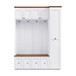 Entryway Hall Tree With Storage Bench, Coat Rack Shoe Bench With Cabinets