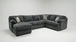 Westwood Stationary Sectional in Fabric