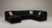 Westwood Stationary Sectional in Fabric