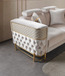 Fabiana Ivory Living Room Set