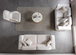 Fabiana Ivory Living Room Set