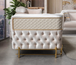 Fabiana Ivory Living Room Set