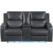 Luna - Power Console Loveseat
