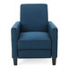 Upholstered Push Back Recliner Chair For Living Room