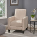 Upholstered Push Back Recliner Chair For Living Room