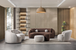 Bonita Ivory Velvet Living Room Set