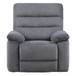 Cozy - Manual Recliner - Gray