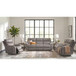 Jackpot - P1 Sofa With Heat Massage - Explore Light Gray
