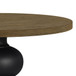 Heritage & Home - Round Dining Table - Oak Brown And Black
