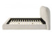 Whitnash Contemporary Ivory Upholstered Platform Bed
