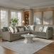 Behold Coffee Stationary Sectional 4155 by Happy Homes