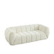 Modern Sofa With Piano Key Backrest