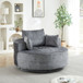 Swivel Chair With Rotating Base For Living Room