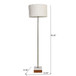 Viora - Floor Lamp - Gold