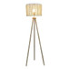 Brillo - 3 Legged Floor Lamp - Brown