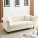 Chesterfield Sofa With Rolled Arms And Nailhead Trim