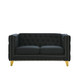 Modern Sofa With Button Tufting, Upholstered Couch For Living Room