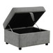 Movable Storage Ottoman Footrest For Living Room