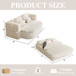 2 In 1 Foldable Sofa Bed With Multi Functional Blanket