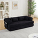 Convertible Sleeper Sofa Bed With Cylindrical Pillow