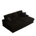 3 Seater Sofa With 2 Ottomans For Living Room