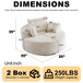 Single Sofa, Sleeper Chair For Living Room