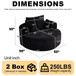 Swivel Chair With 360° Rotation For Living Room