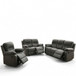 Modern Style Living Room Set With Pillow Arms