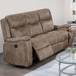Modern Manual Motion Living Room Set With Hidden Cup Holders