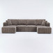U-Shape Modular Sectional Sofa For Living Room