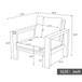 4 Piece Patio Sofa Set