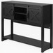 Farmhouse Entryway Table With Sliding Barn Door