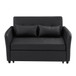 Convertible Sleeper Sofa Bed With 3 USB Ports