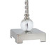 Clarity - Metal Buffet Lamp (Set of 2) - Brushed Nickel, Clear Crystal