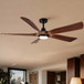 Ceiling Fan With Light And Remote Control