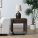 Lanza - End Table With Drawer - Dark Walnut