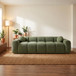 Extra Large Compression Sofa, Cloud Puff Couch For Living Room