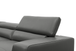 Nella Sectional Sofa in Italian Leather Match