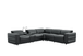 Holly Italian Leather Power Reclining Corner Sectional